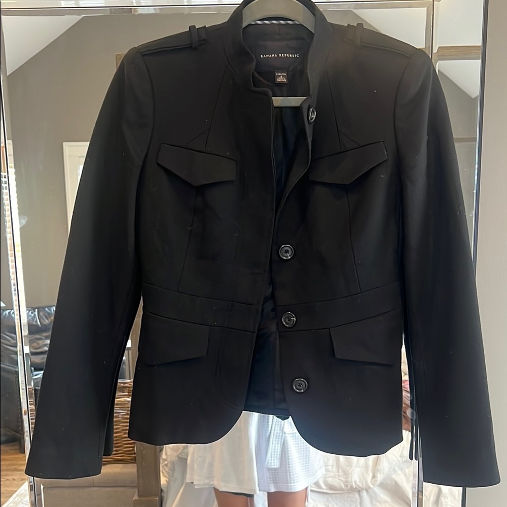Banana Republic Black Blazer Size 2
